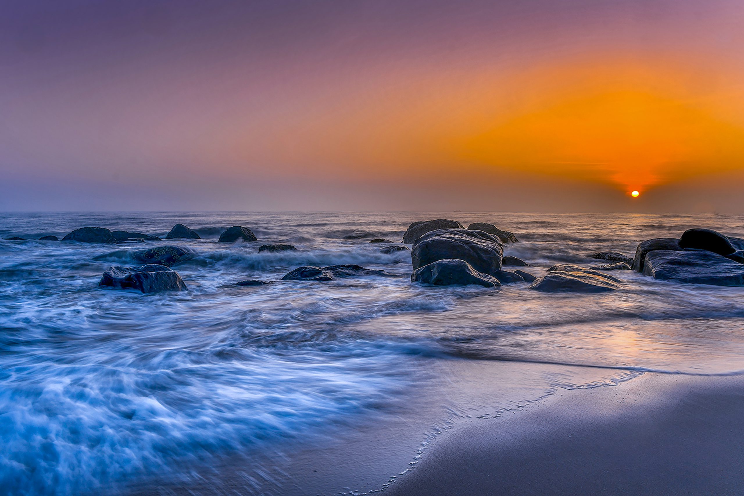 Kovalam Beach, Chennai, India — fine art photography print by Achyudhan Mani