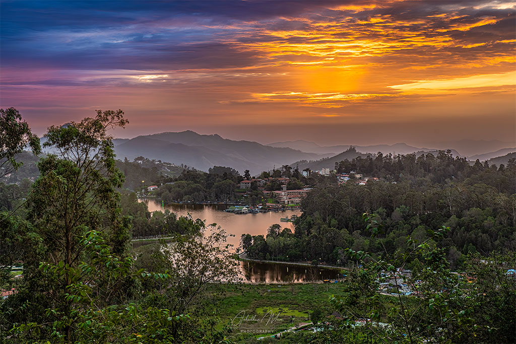 Kodai LakeView_2, Tamilnadu, India — fine art photography print by Achyudhan Mani