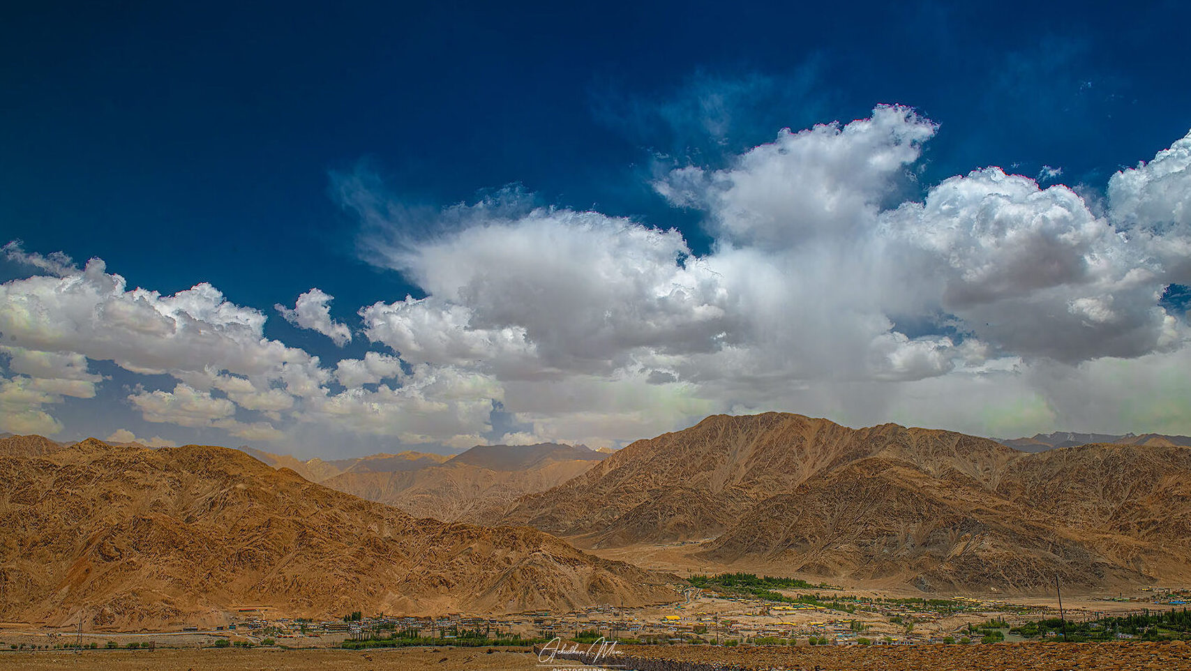 LEH_0483- Himalayan Range, Ladakh, India — Ladakh landscape photography fine art print by Achyudhan Mani