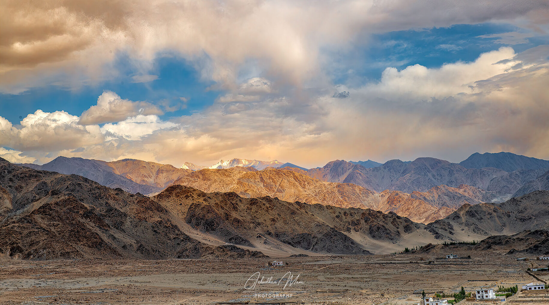 Himalayan Range, Ladakh, India — Ladakh landscape photography fine art print by Achyudhan Mani