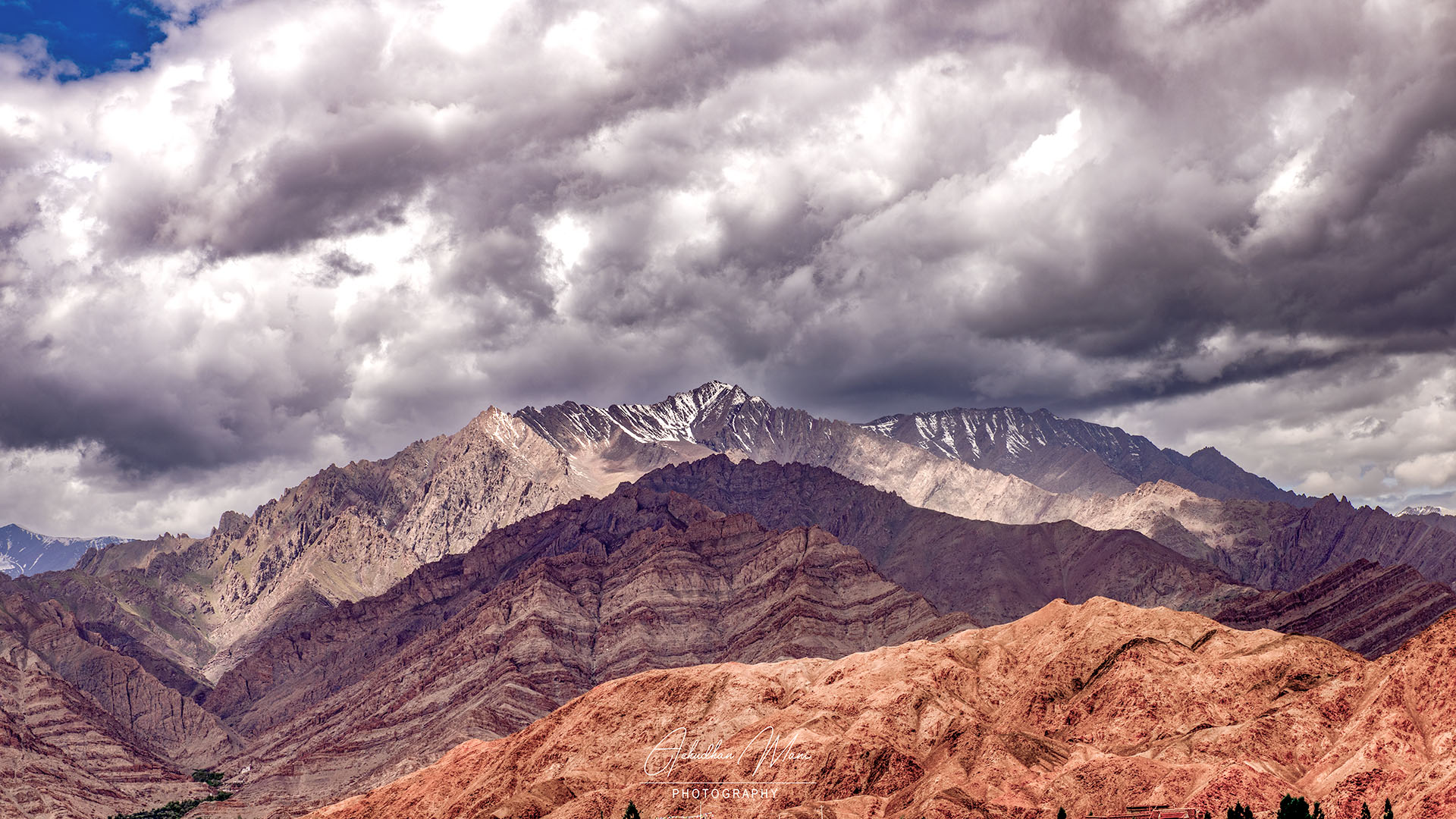 Himalayan Range, , Ladakh, India — Ladakh landscape photography fine art print by Achyudhan Mani