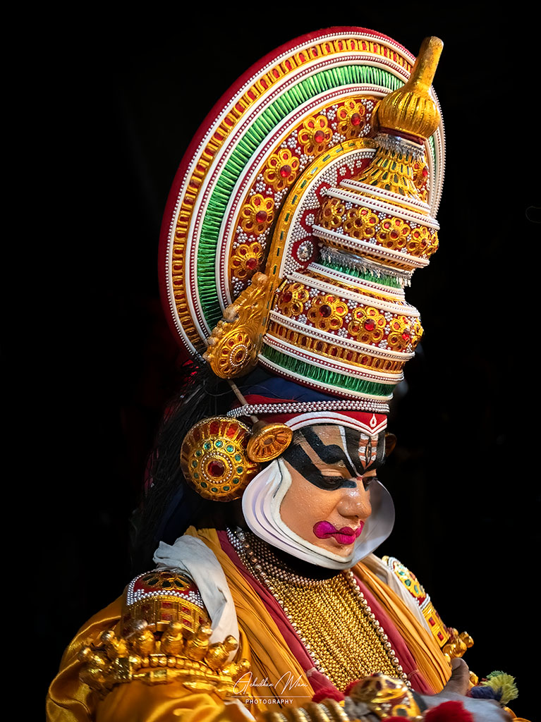 Kathakali Performer — fine art photography print by Achyudhan Mani