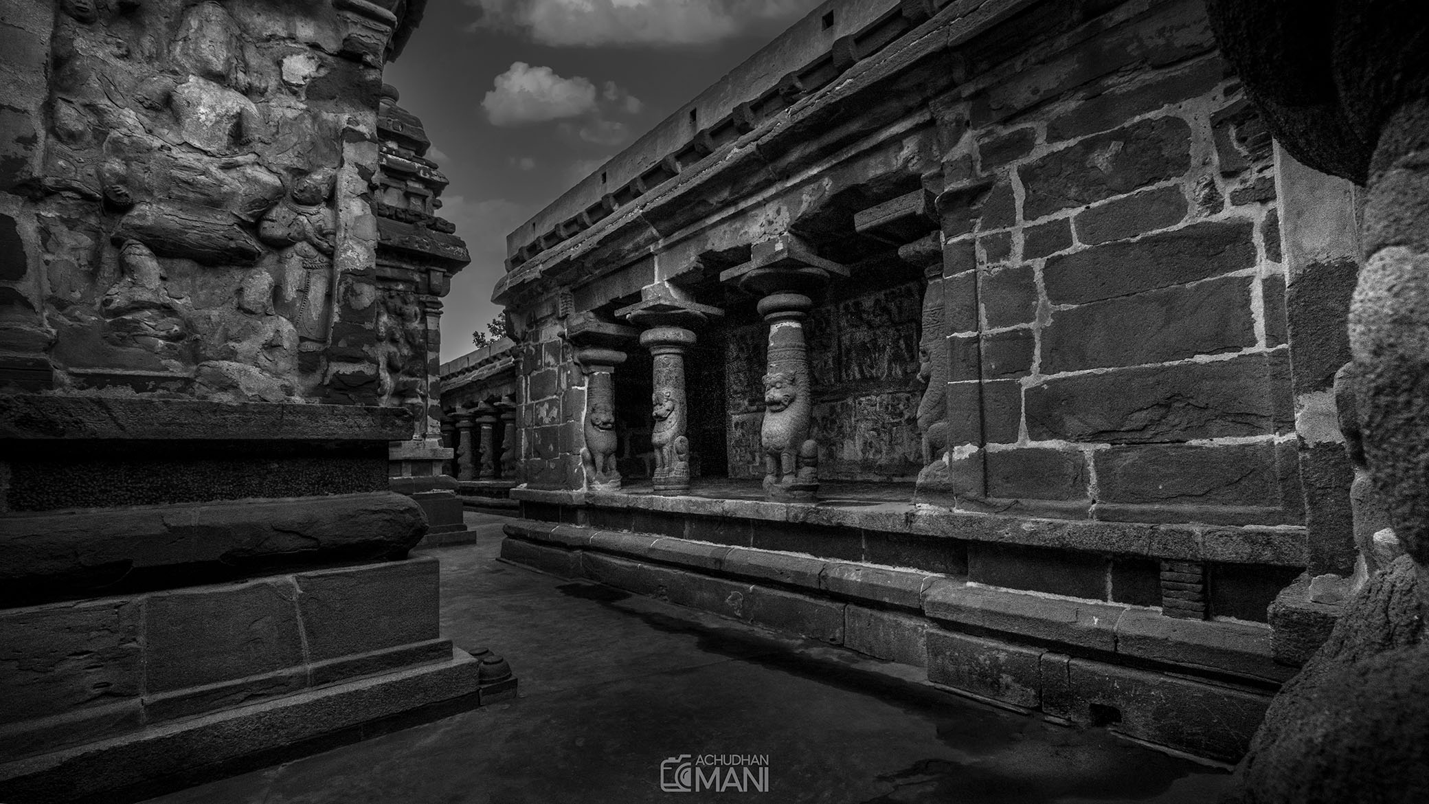 Sri Vaikunta Perumal Temple, Kanchipuram, Tamilnadu, India — fine art photography print by Achyudhan Mani